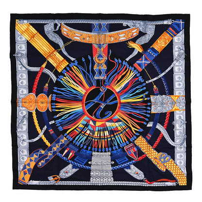 Hermes Silk Ceintures et Liens Scarf 90 1 of 3