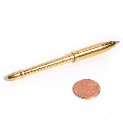 Louis Vuitton Agenda Ballpoint Pen Gold 2 of 5