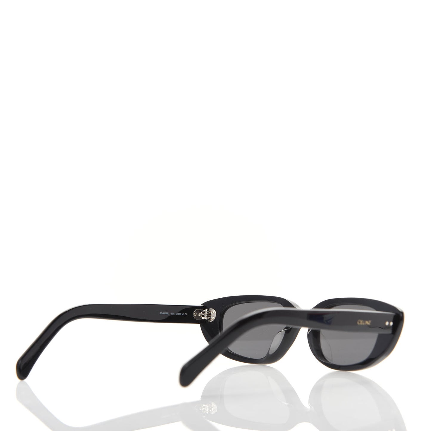 Acetate Cat Eye Sunglasses CL40095U Black