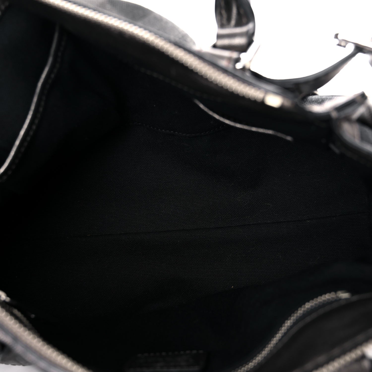 Burberry Shimmer Check Pilgrim Satchel Pewter 4 of 11