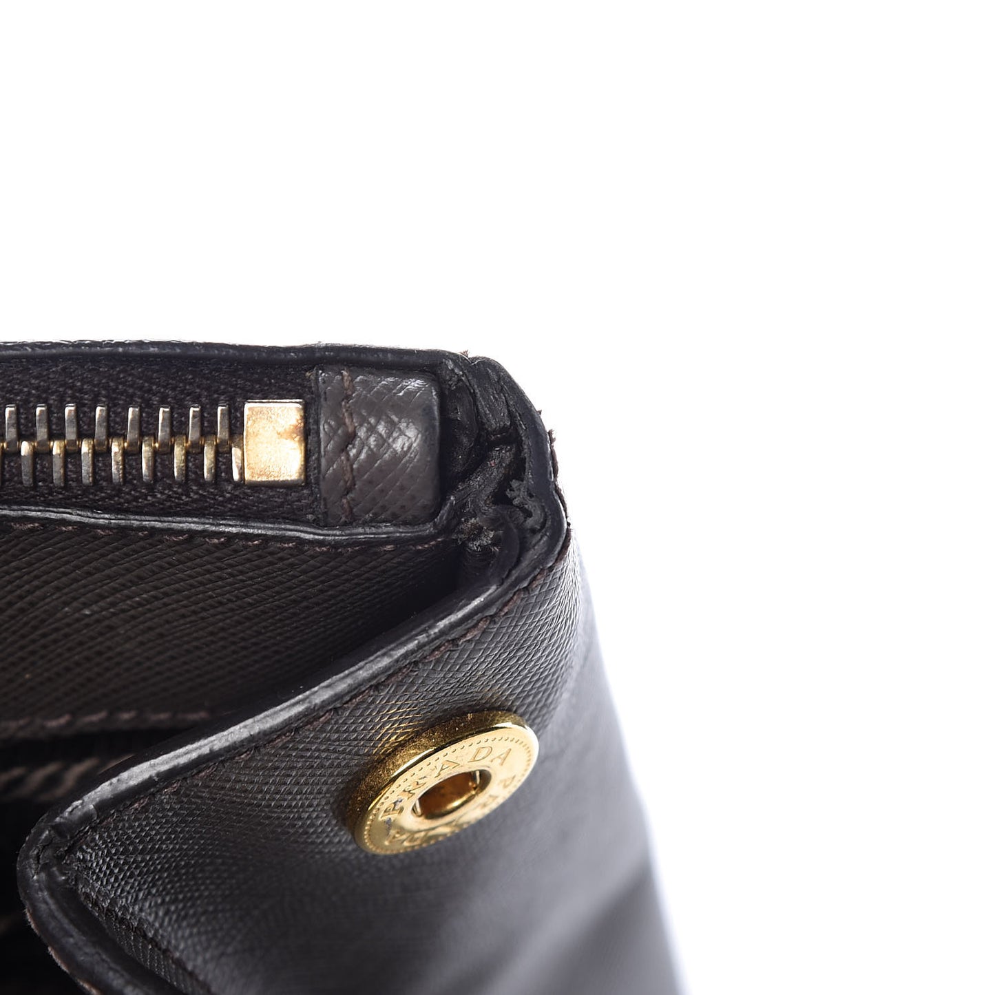 Saffiano Medium Galleria Double Zip Tote Grafite