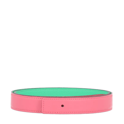 Hermes Swift Epsom 24mm Mini Constance H Belt 90 36 Menthe Rose Azalee 1 of 6