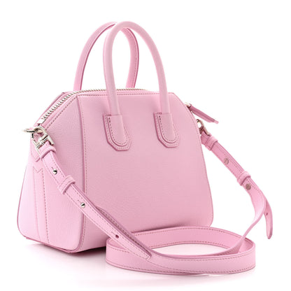 Givenchy Sugar Goatskin Mini Antigona Bright Pink 3 of 12