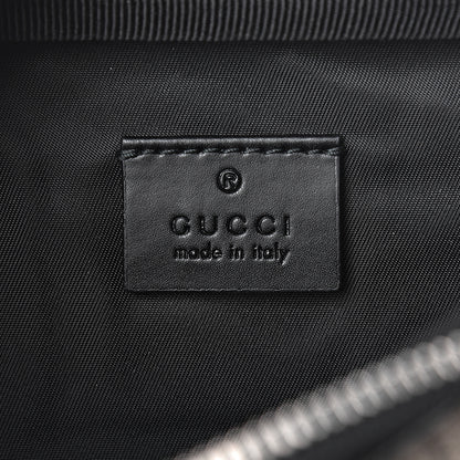 Gucci GG Supreme Monogram Web Belt Bag Black 7 of 13
