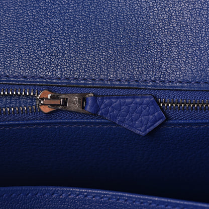 Hermes Togo Birkin 35 Bleu Electrique 15 of 31