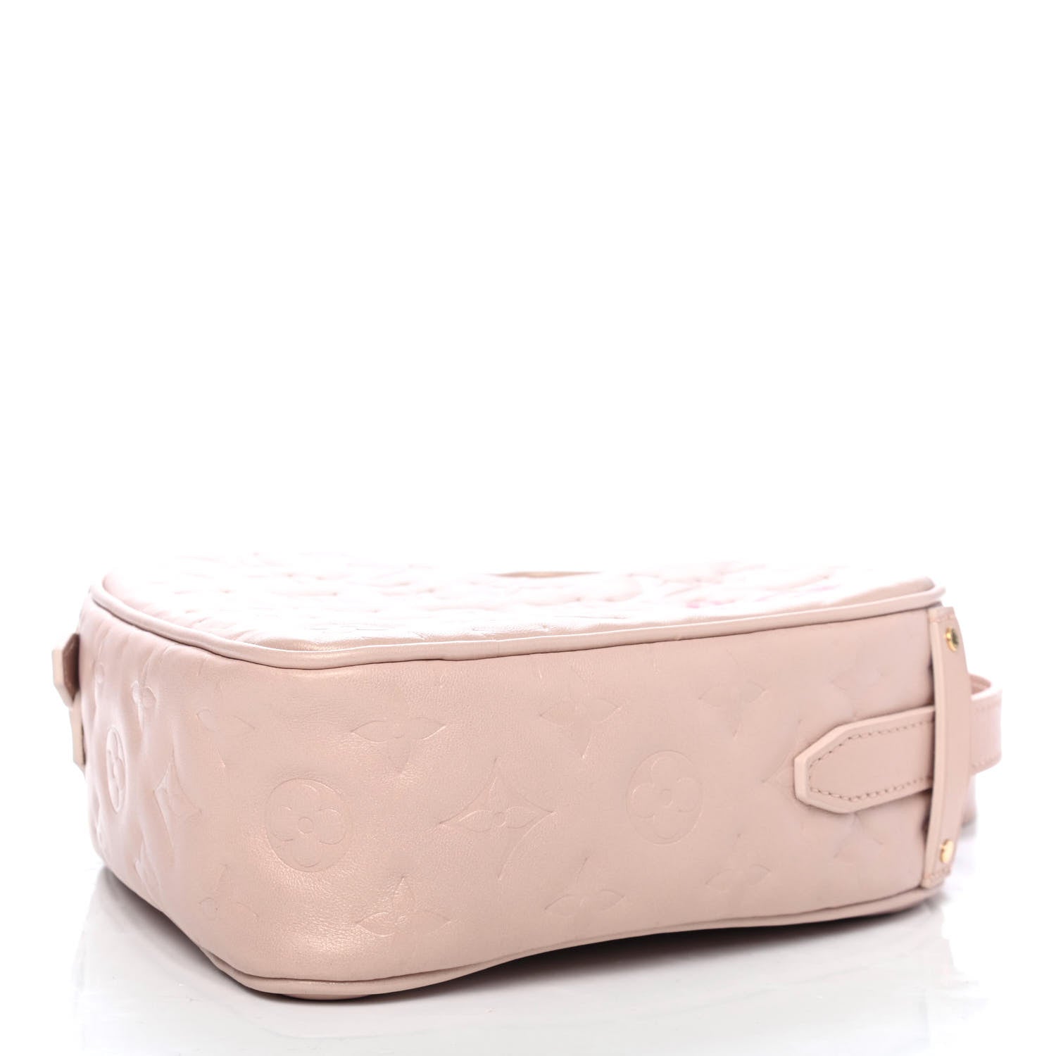 Louis Vuitton Lambskin Embossed Monogram Fall In Love Sac Coeur Light Pink 3 of 4
