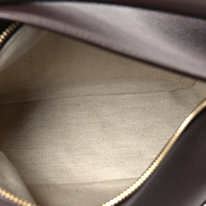 Loewe Soft Grained Calfskin Small Puzzle Edge Bag Dark Chestnut 5 of 11