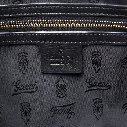 Gucci Patent Large Hysteria Clutch Black 7 of 10