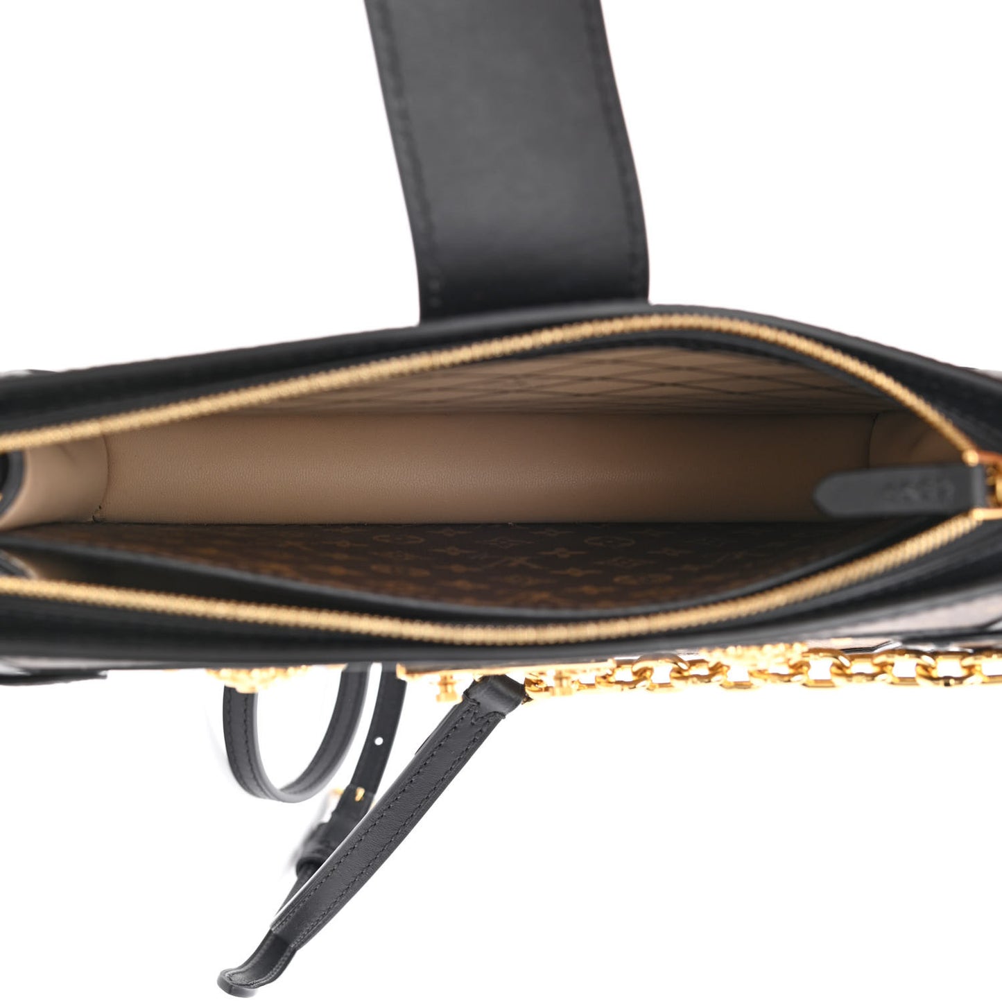 Reverse Monogram Trunk Clutch
