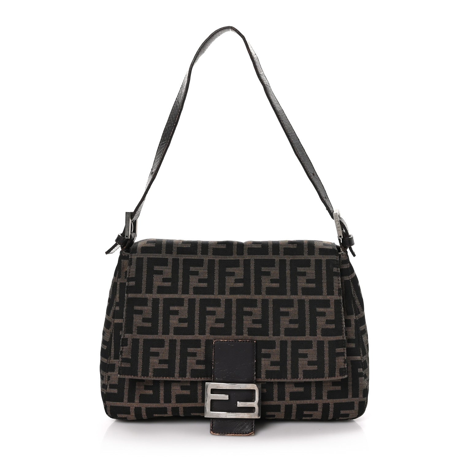 Fendi Zucca Mama Baguette Tobacco 1 of 15