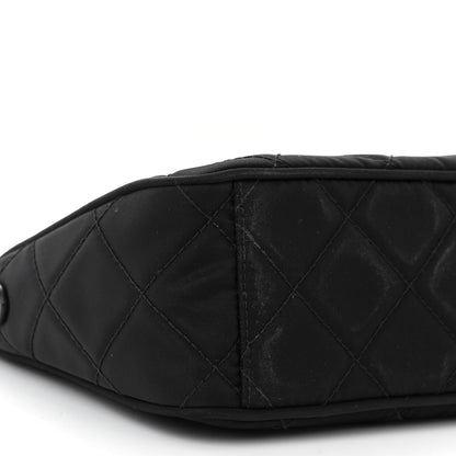 Prada Nylon Tessuto Impuntu Quilted Crossbody Bag Black 9 of 10