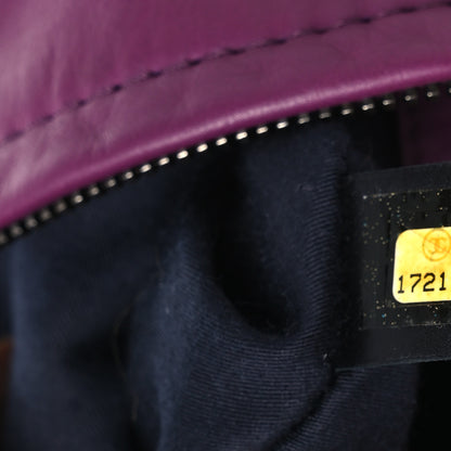 Chanel Calfskin Large Backpack Is Back Plum 7 of 10