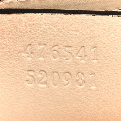 Gucci Calfskin Sylvie Web Small Queen Margaret Top Handle Bag Black White 8 of 14