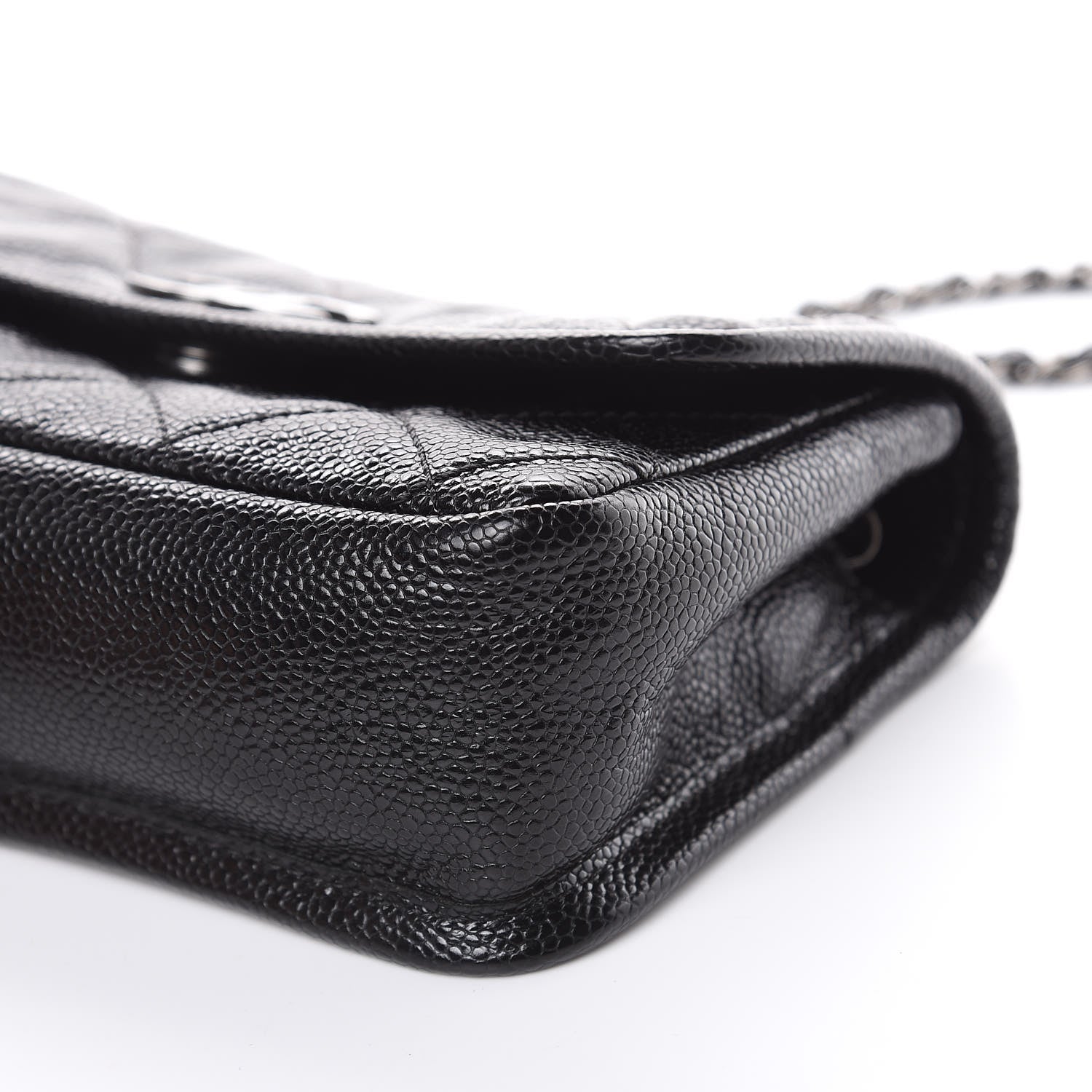 Chanel Caviar Small Natural Beauty Flap Black 9 of 10