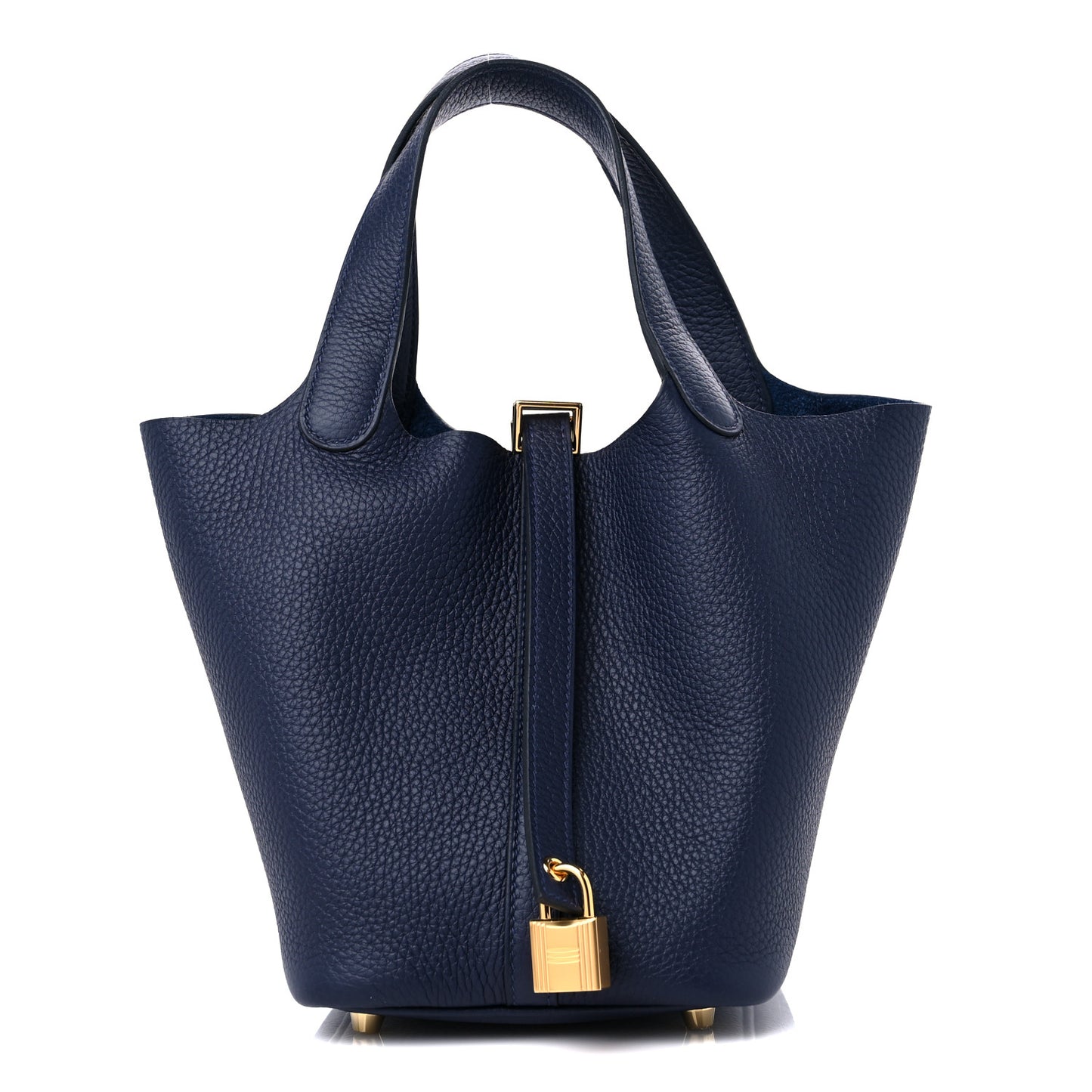Taurillon Clemence Picotin Lock 18 PM Bleu Nuit