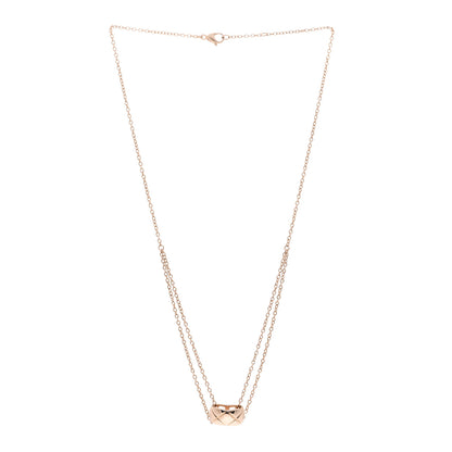 Chanel 18K Beige Gold Coco Crush Pendant Necklace 3 of 5
