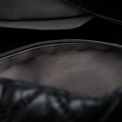 Chanel Aged Calfskin Oversized Reissue Overnight Tote Black 12 of 14
