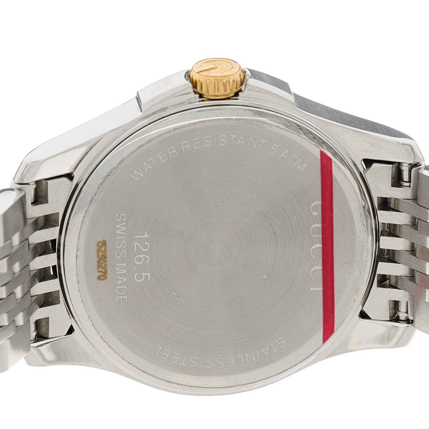 Gucci Stainless Steel 27mm G-Timeless Two Tone Quartz Watch 4 of 5