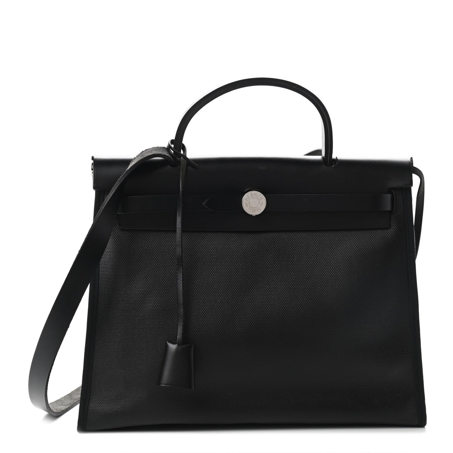Toile H Berline Vache Hunter Herbag Zip PM 31 Black Ecru