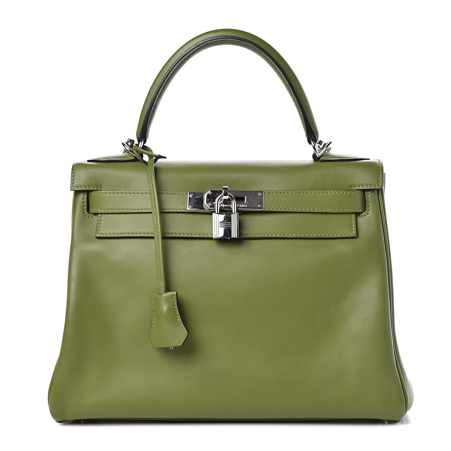 Hermes Swift Kelly Retourne 28 Pelouse 1 of 13
