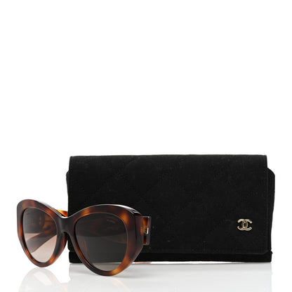 Chanel Acetate Polarized Butterfly Large CC Sunglasses 5492-A Tortoise 8 of 8