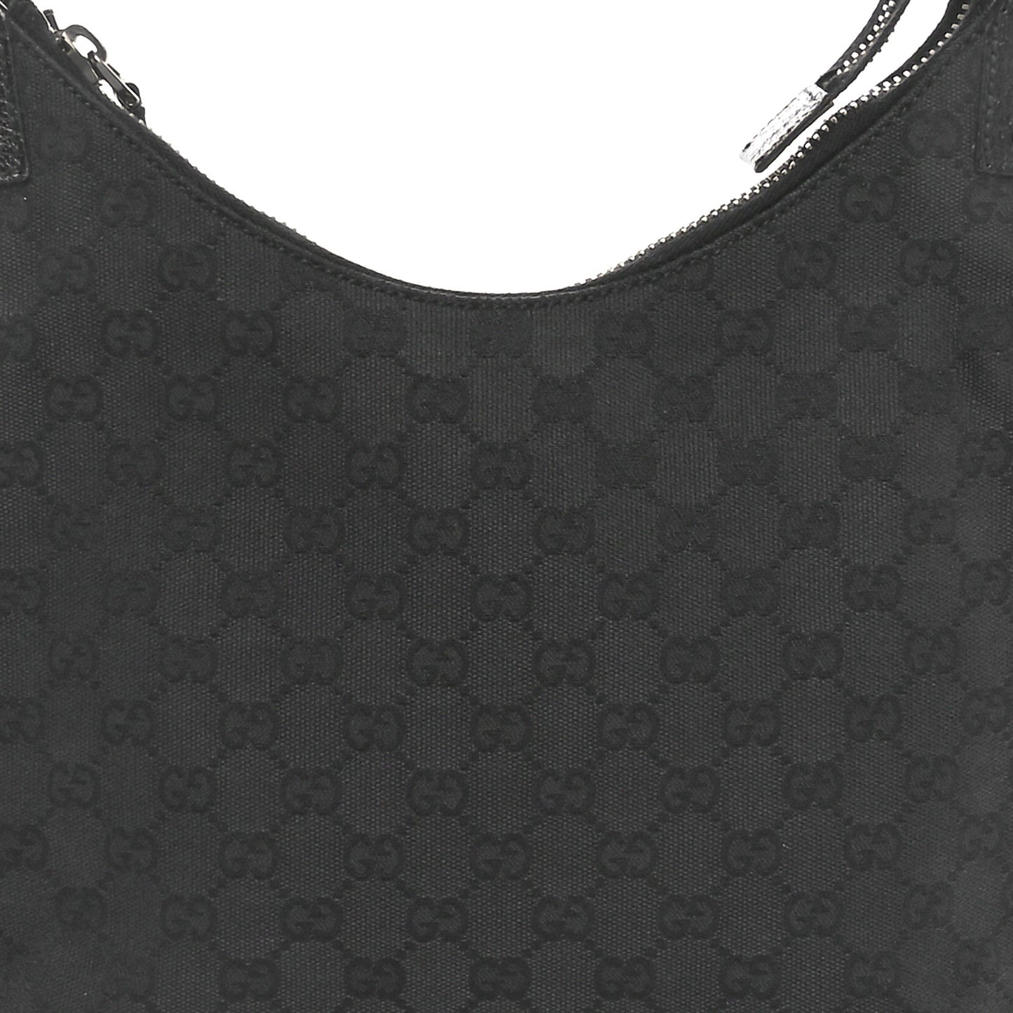 Monogram GG Signature Shoulder Bag Black
