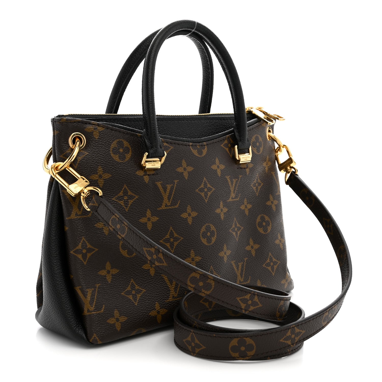 Louis Vuitton Monogram Pallas Full BB Black 3 of 9
