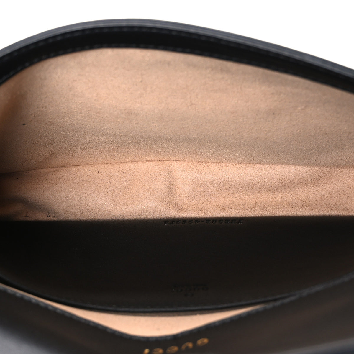 GG Supreme Monogram Azalea Calfskin Horsebit 1955 Mini Bag Beige Black