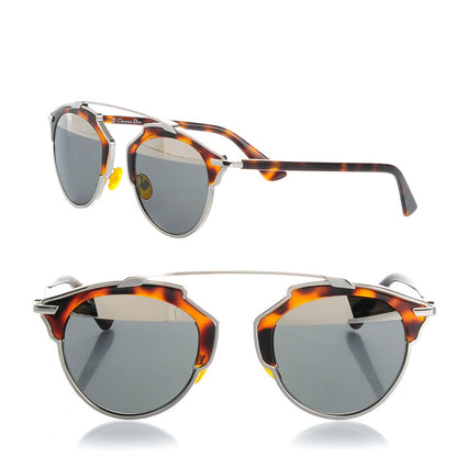 Christian Dior So Real Sunglasses Havana 1 of 6