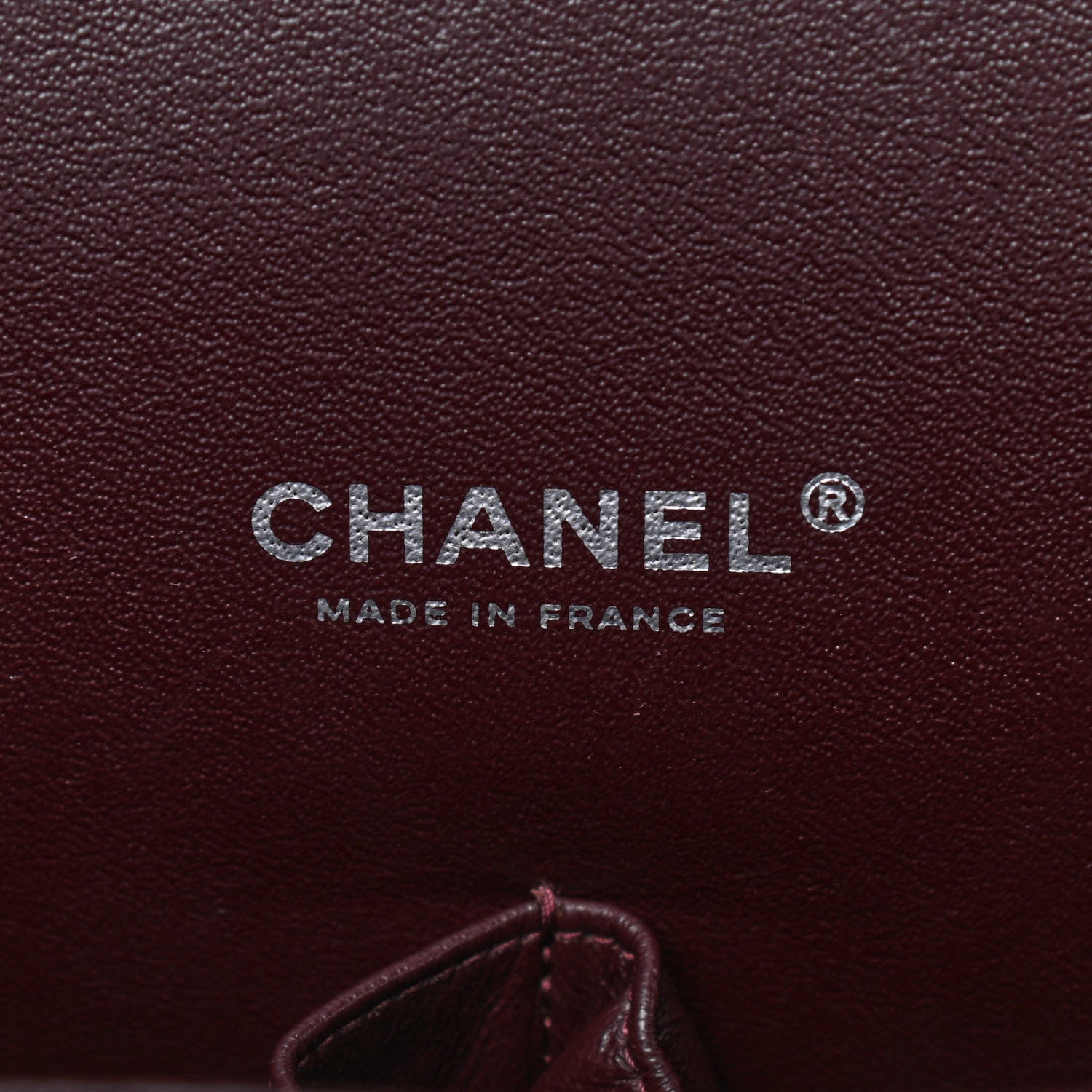 Chanel Caviar Quilted Maxi Double Flap Dark Purple 6 of 9