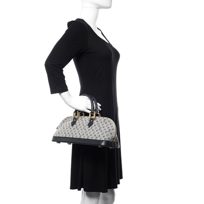 Louis Vuitton Mini Monogram Alma Long Blue 2 of 9