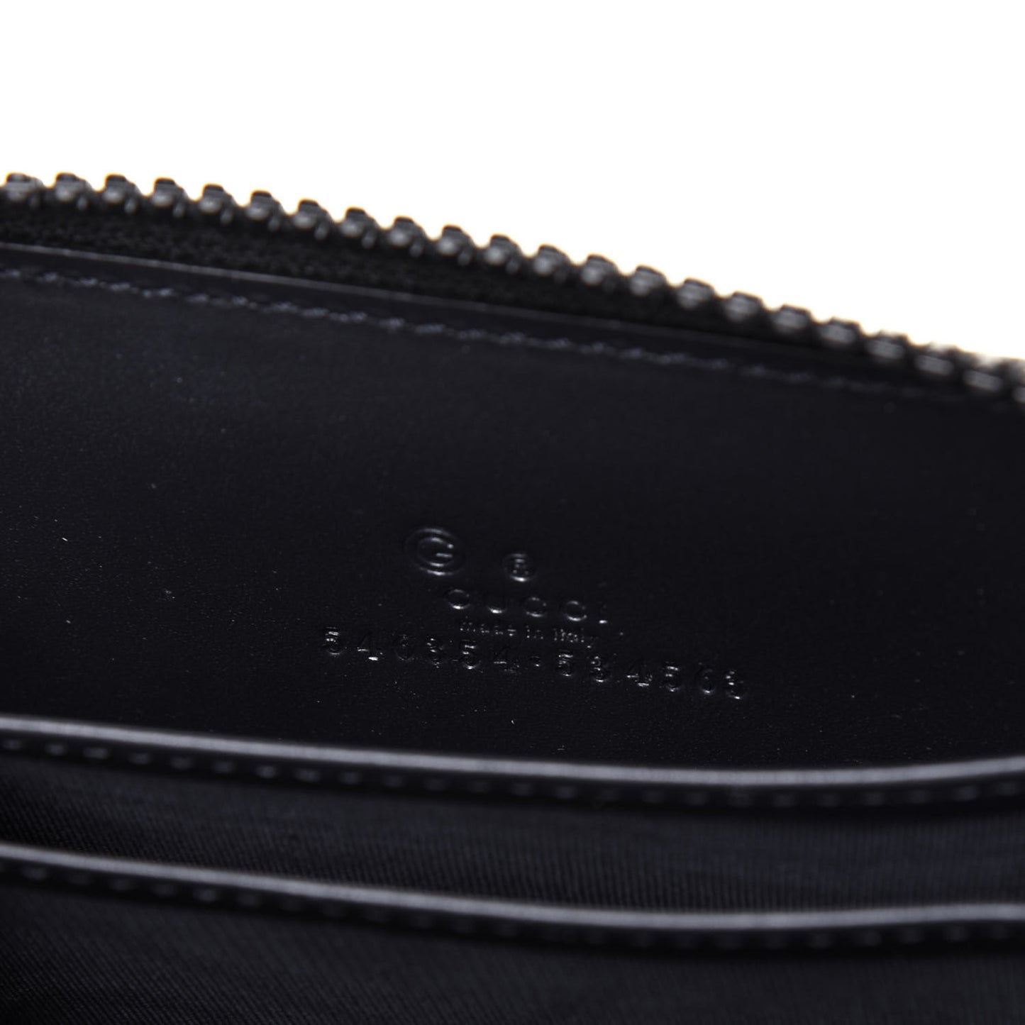 GG Supreme Monogram Blooms Zip Around Card Case Wallet Beige Blue Navy