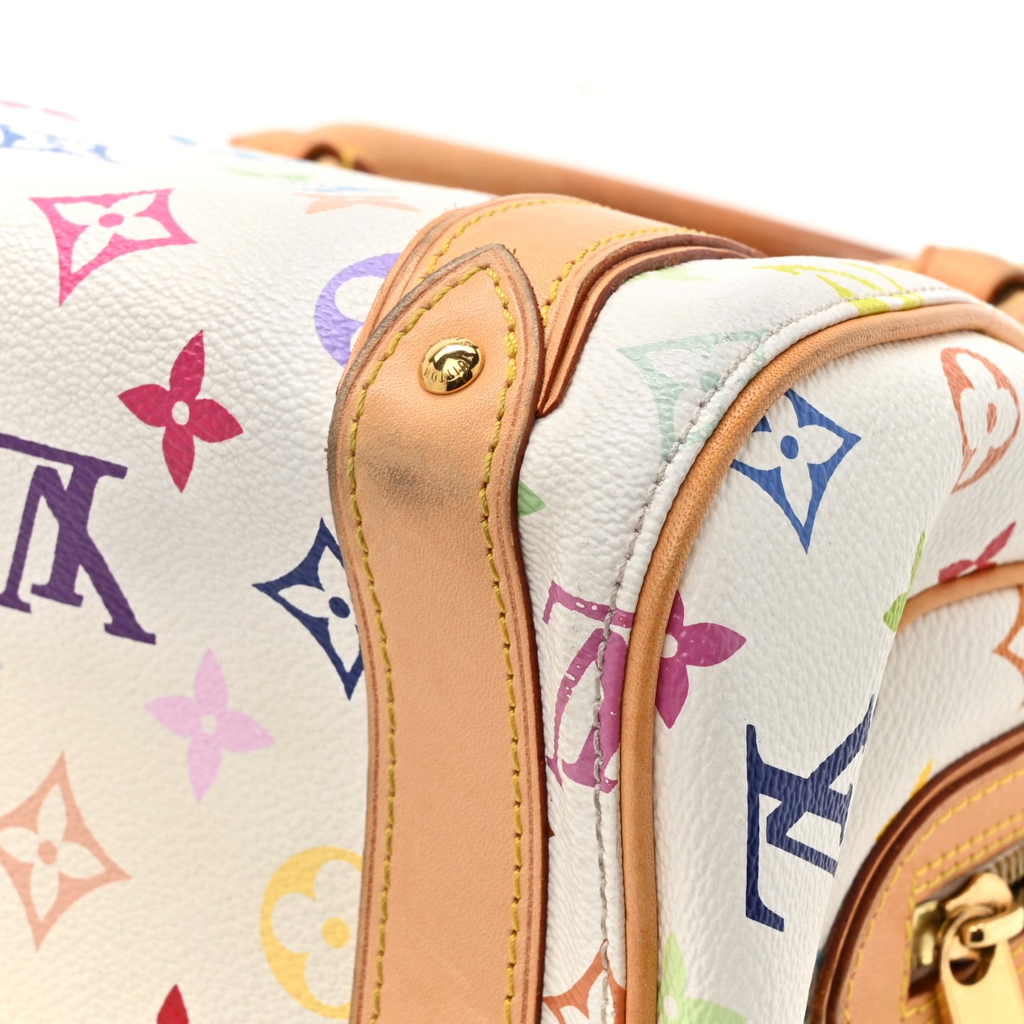 Monogram Multicolor Priscilla White