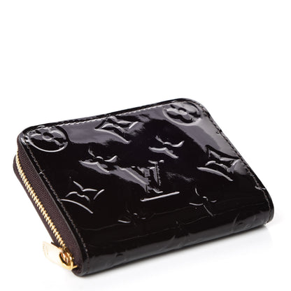 Louis Vuitton Vernis Zippy Coin Purse Wallet Amarante 4 of 7