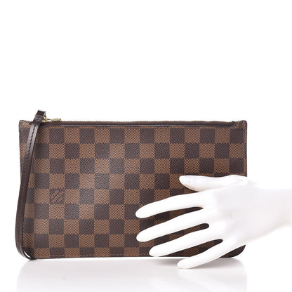Louis Vuitton Damier Ebene Neverfull MM GM Pochette 2 of 8