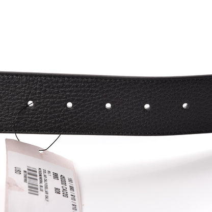 Gucci Dollar Calfskin 1973 Reversible Belt 90 36 Black Mineral Blue 5 of 6