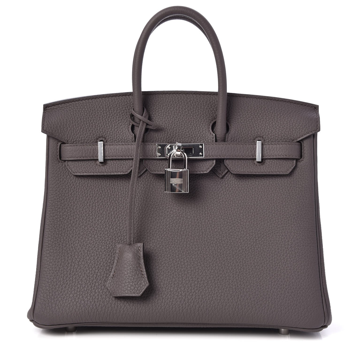 Hermes Togo Birkin 25 Etain 1 of 33