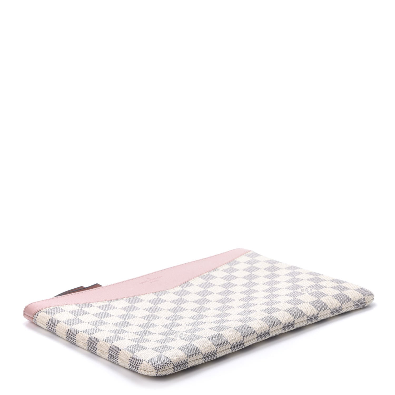 Louis Vuitton Damier Azur Daily Pouch Rose Poudre 4 of 10
