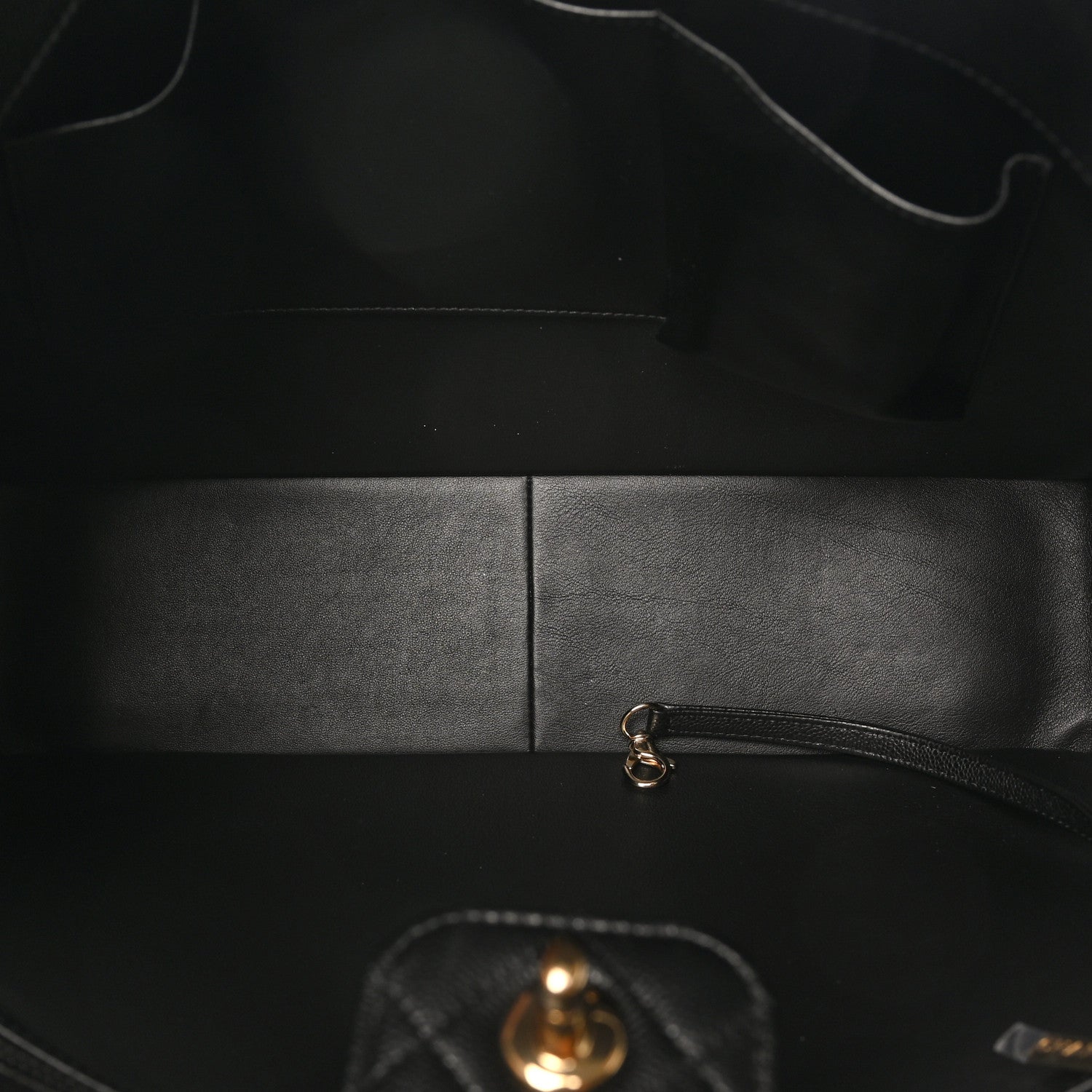 Chanel Caviar Quilted Large Shopping Tote Black 4 of 9