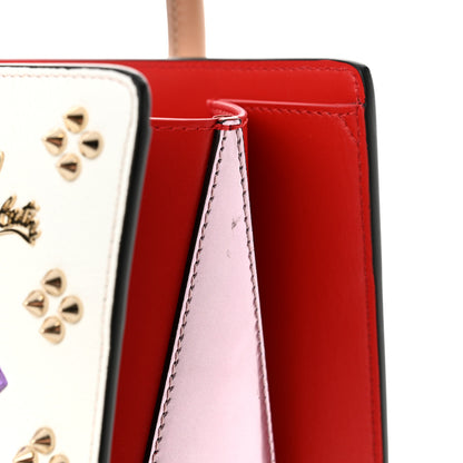 Christian Louboutin Calfskin Spikes Loubinthesky Medium Paloma White Multicolor 11 of 11