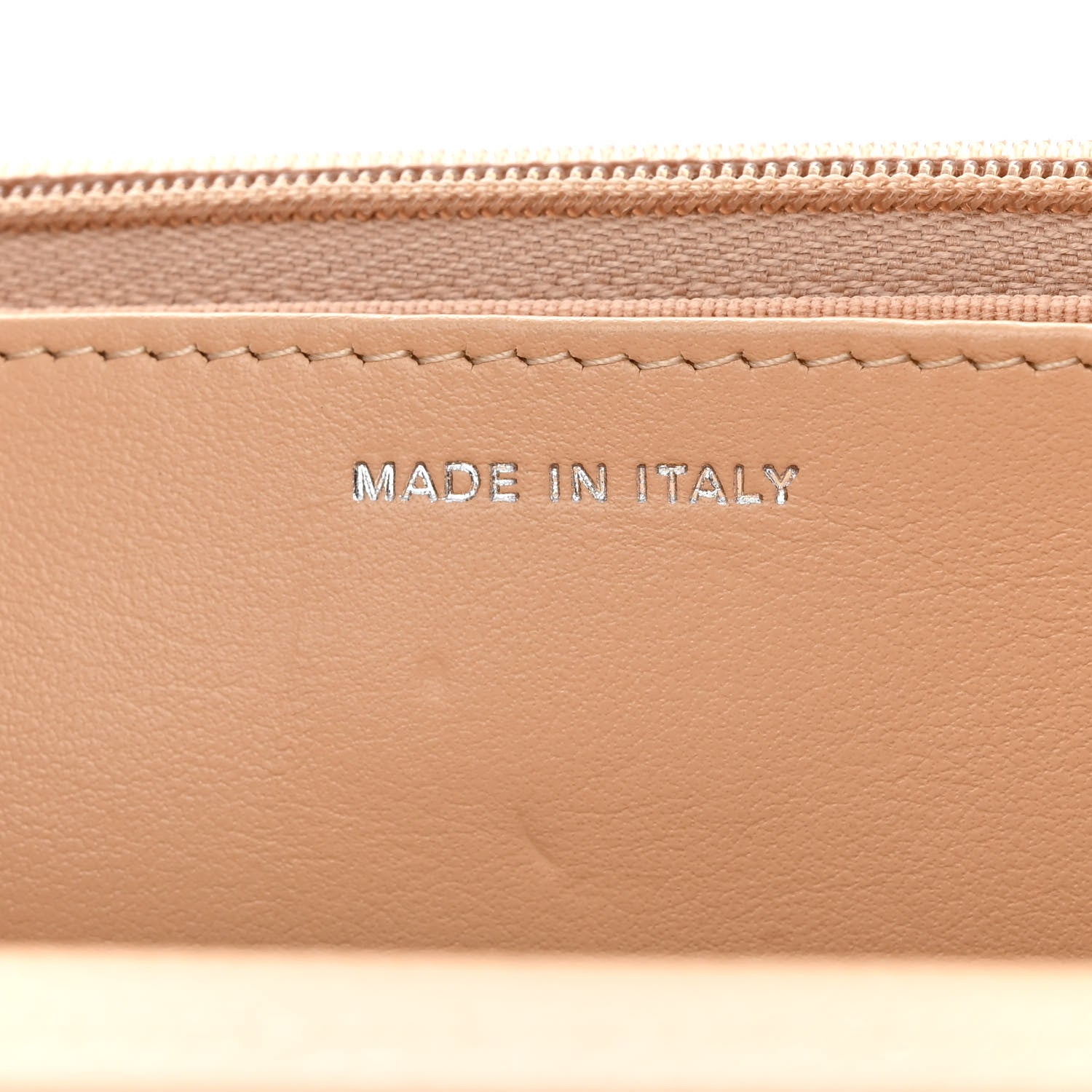 Chanel Caviar Quilted Wallet On Chain WOC Beige 7 of 11