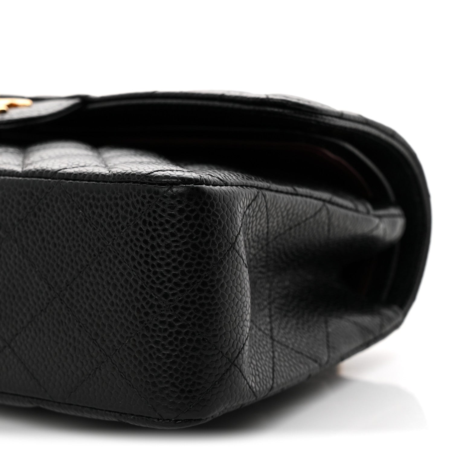 Chanel Caviar Quilted Small Double Flap Black 10 of 11