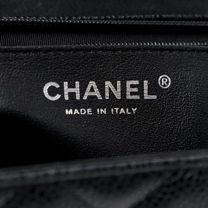 Chanel Caviar Quilted Maxi Single Flap Black 8 of 10