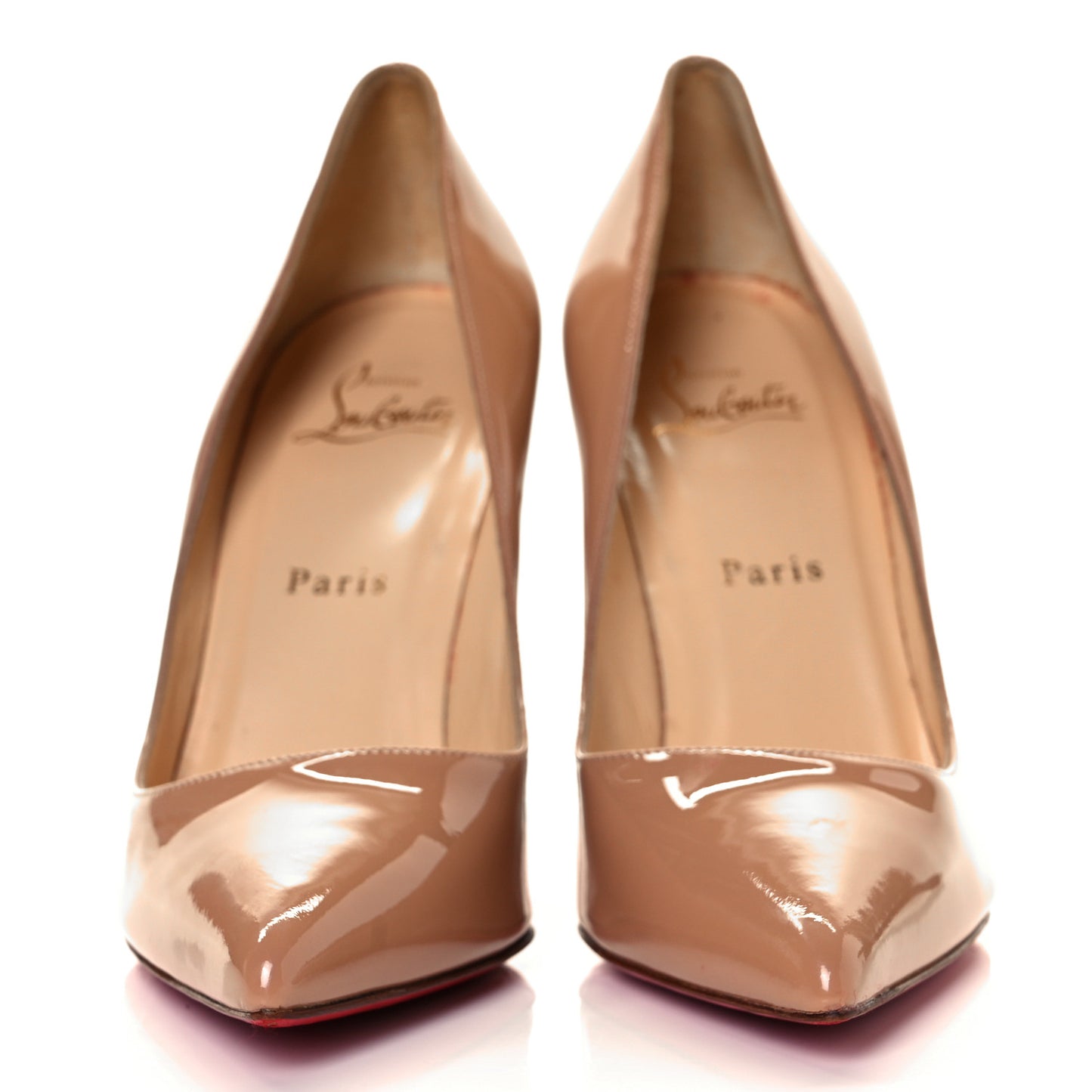 Patent Pigalle 100 Pumps 38.5 Nude