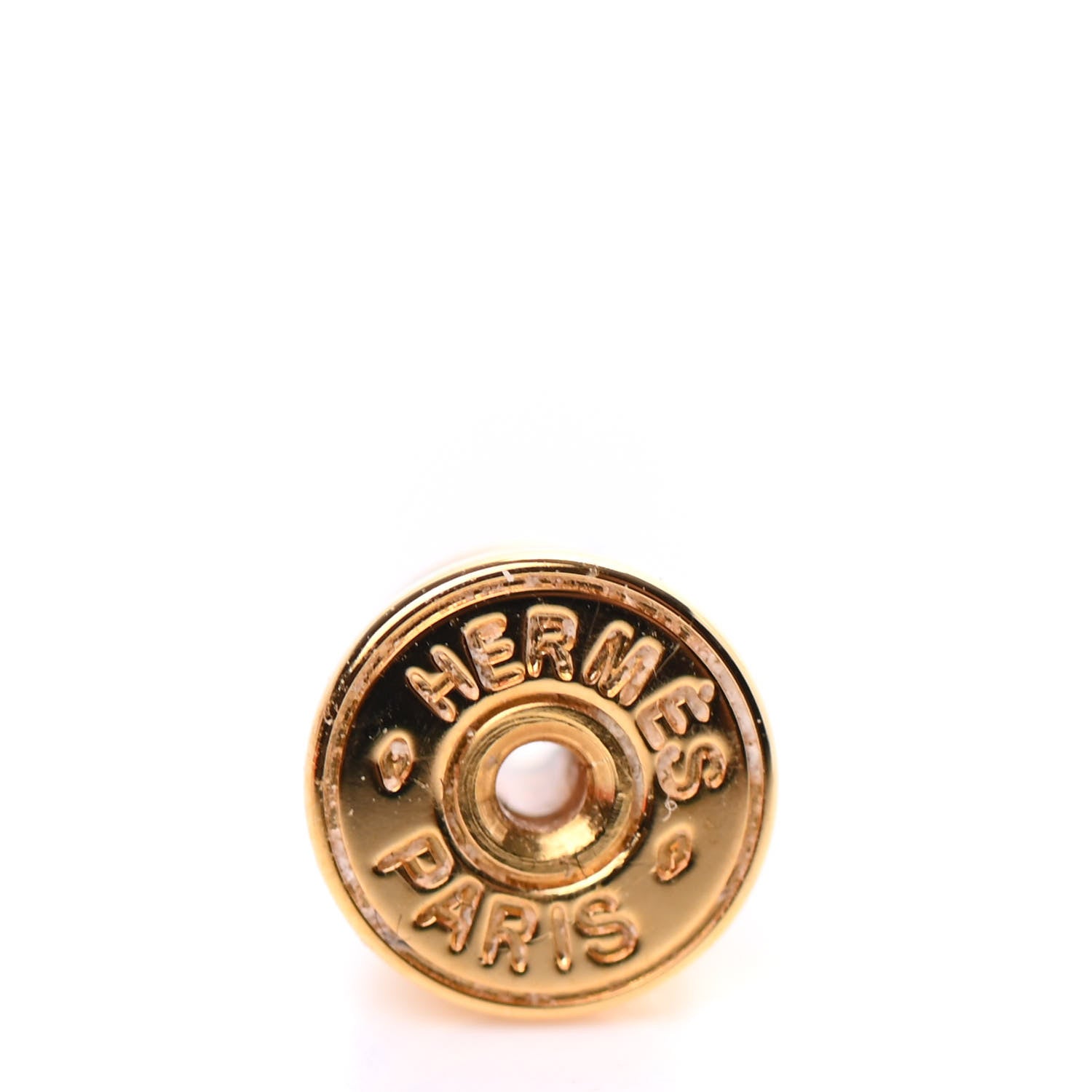 Hermes Gold Lacquered Pop H Earrings Rouge Corail 4 of 5