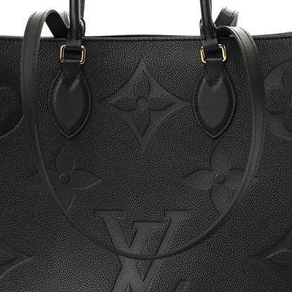Louis Vuitton Empreinte Monogram Giant Onthego GM Black 9 of 11