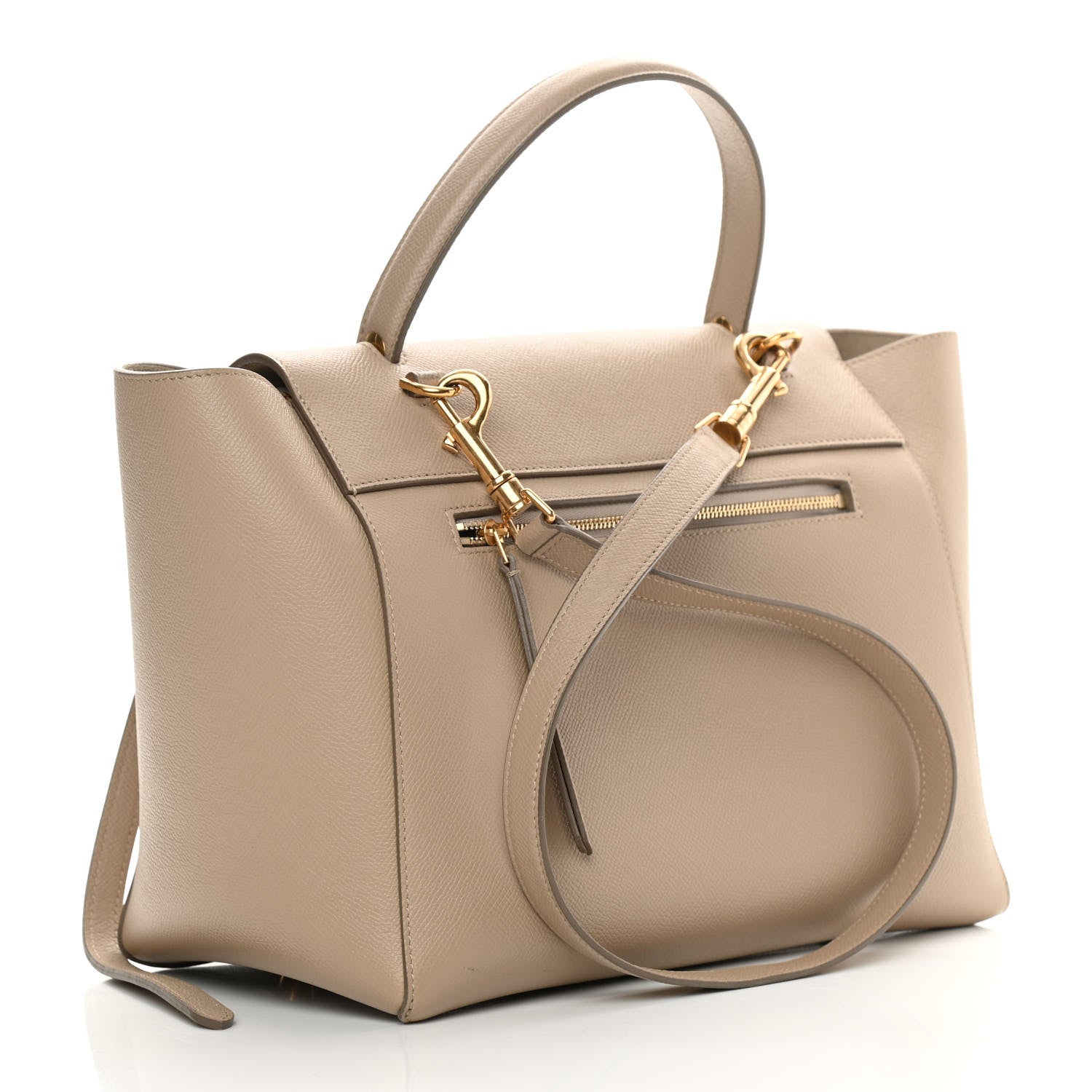 Celine Grained Calfskin Mini Belt Bag Light Taupe 3 of 13