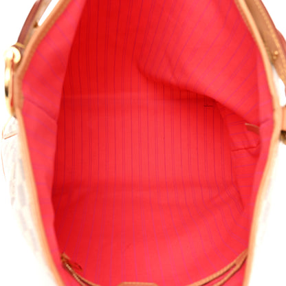 Louis Vuitton Damier Azur Delightful MM Pink 5 of 12
