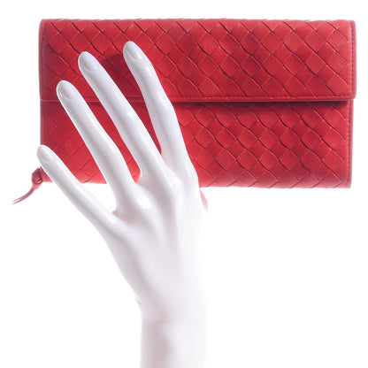 Bottega Veneta Nappa Intrecciato Continental Flap Wallet 2 of 8