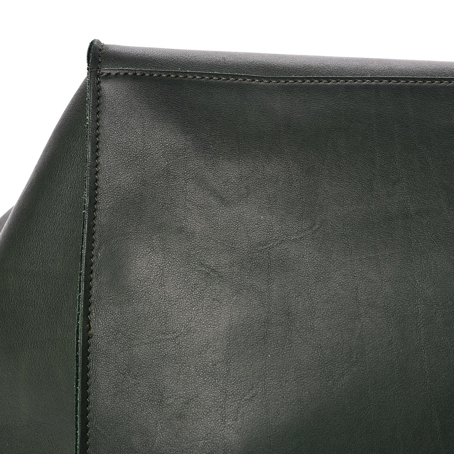 Celine Smooth Calfskin Medium Big Bag Dark Green 10 of 15
